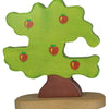 Holztiger appelboom voor vogels. 20 cm.