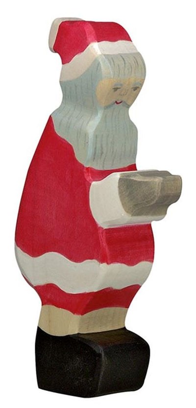 Holztiger kerstmis - kerstman - 9x2x16cm - houten figuur - handgemaakt