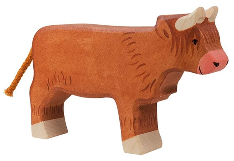 Holztiger schotse hooglander, staand. 1