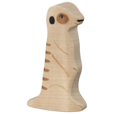 Holztiger meerkat. 6,5 cm.