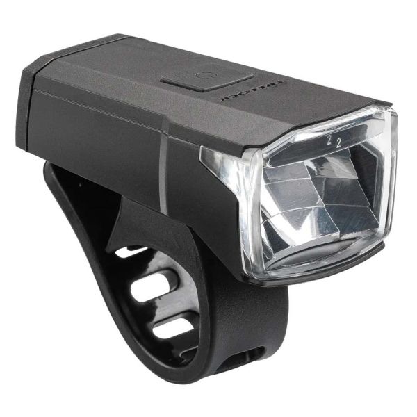 Trelock verlichtingsset ls 440 + ls 740 usb - zwart