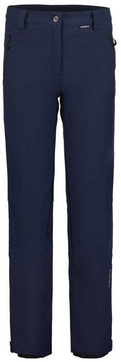 Icepeak frechen dames softshell skibroek - donker blauw - 38