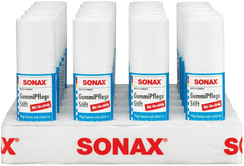Sonax rubberspray gummipflegestift rubber care stick 20g sb tube