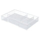 Leitz sorteertray plus wow transparant 4 compartimenten polystyreen