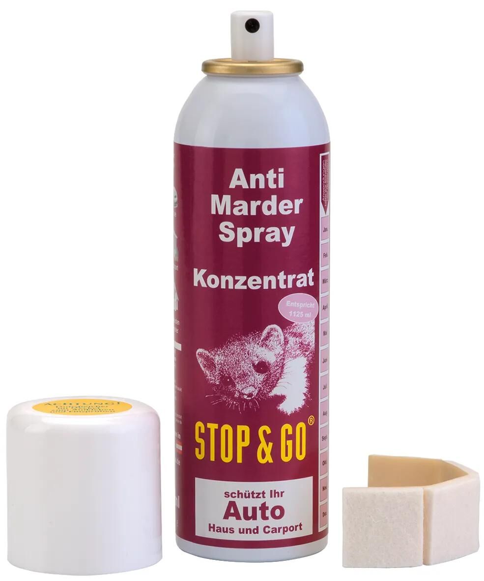 Stop go marderabwehrspray anti-marderspray marder spray concentrate