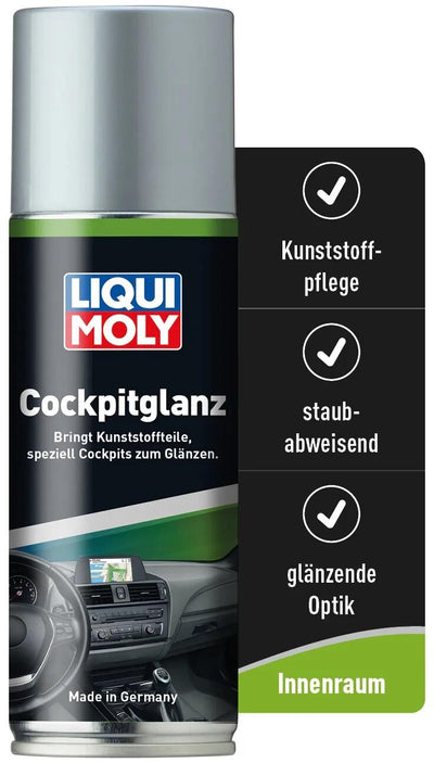 Liqui moly cockpitpflege cockpitglanz cockpit gloss 200 ml can contents 200ml