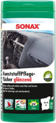 Sonax kunststoffpflegemittel kunststoffpflegetücher plastic care wipes