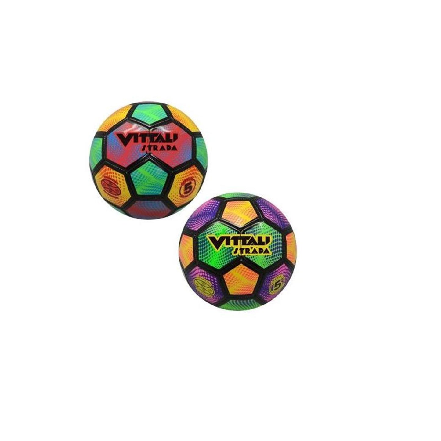 Voetbal vittali strada maat 5 - 350 gram
