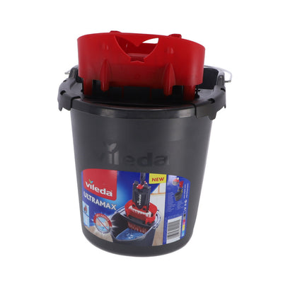 Vileda ultramax emmer met pers zwart rood