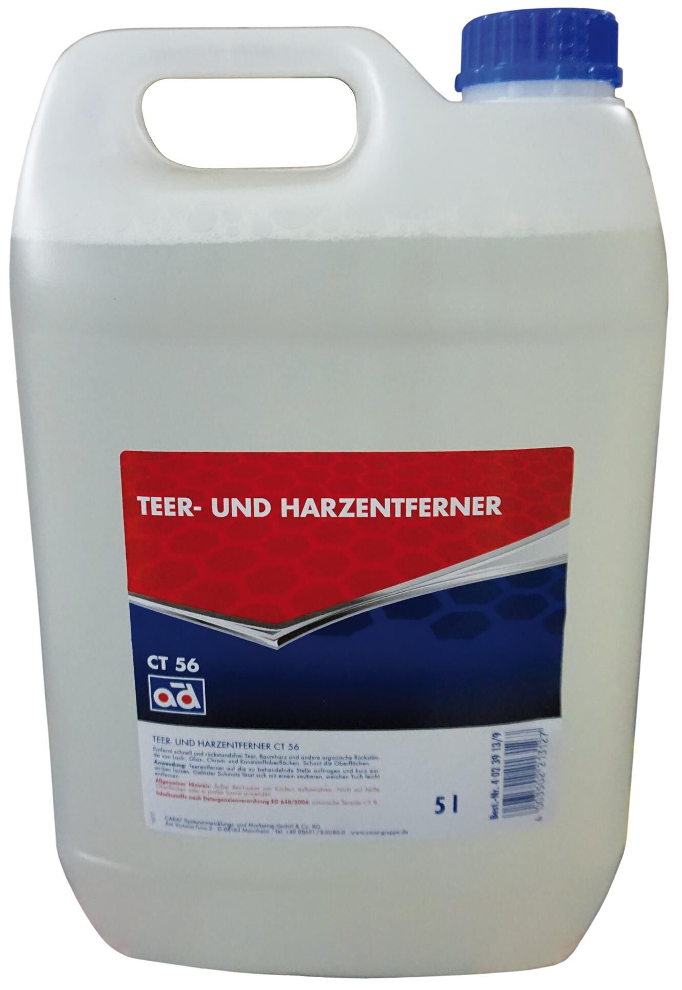 Ad teerremover ct 56 tar and resin remover. 5l
