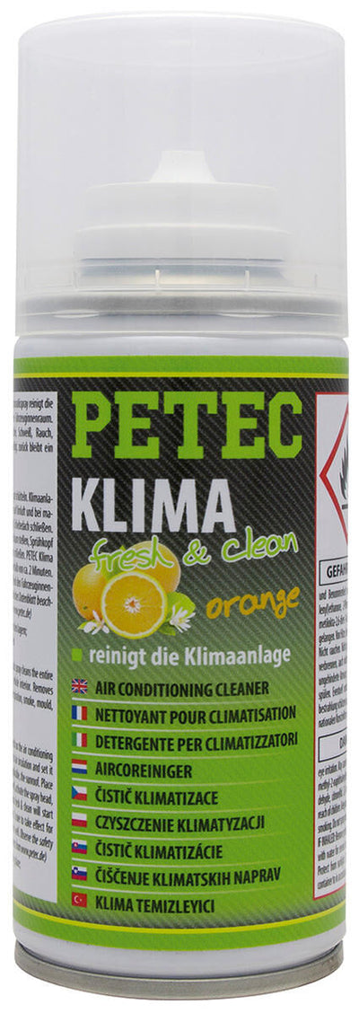 Petec klimaanlagenreiniger fresh clean air conditioner cleaner p fresh clean orange