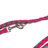 Trixie hondenriem cavo verstelbaar fuchsia grijs