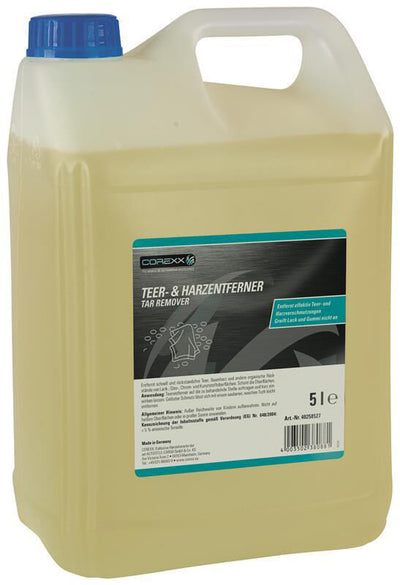 Corexx teerentferner teer- und harzentferner tar and resin remover. 5l