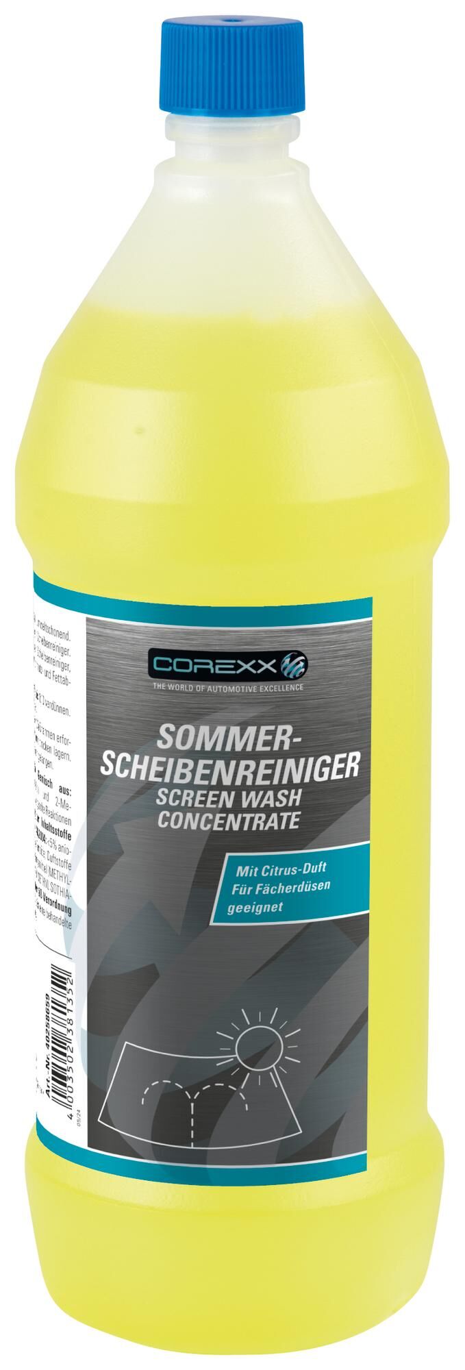 Corexx vensterreiniger sommer citrus window cleaner concentrate 1l