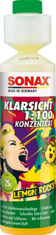 Sonax vensterreiniger klarsicht 1:100 clear view conc. 250 ml lemon rocks