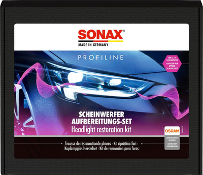 Sonax koplamp behandelingsset front light-aufber.-set
