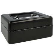 Westcott ac-e51000-zw geldkist 152x120x79mm zwart, kunststof inzet met 6 vakken - afbeelding 5