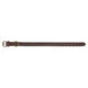 Trixie halsband hond rustic vetleer donkerbruin