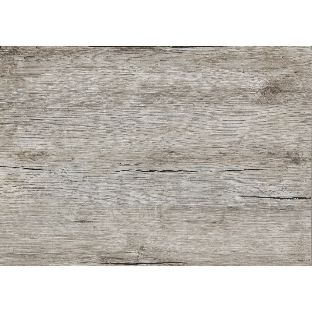 Fmd wandkapstok 72x29,3x34,5 cm zandeikenkleurig