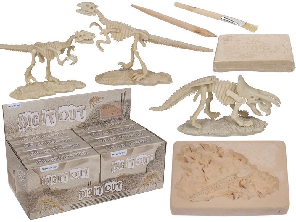 Dsp opgravingsset, dinosaurusskelet, 4,5