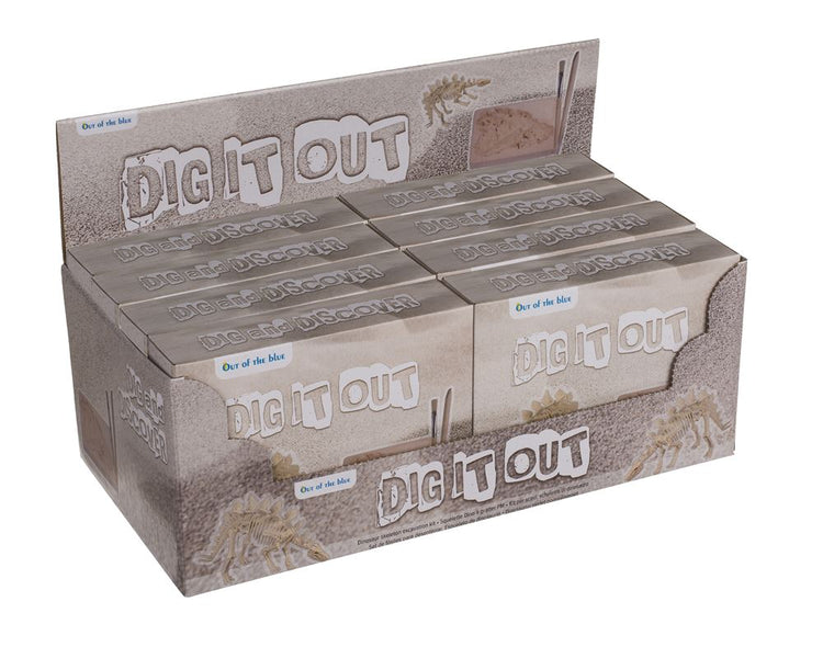Dsp opgravingsset, dinosaurusskelet, 4,5