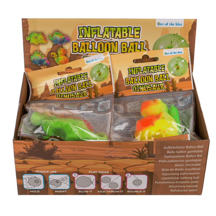 Dsp opblaasbare ballonbal, dinosaurus. 4
