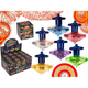 Dsp kreisel tol led, 6 kleuren. ca. 5,5