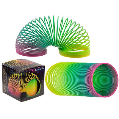 Basic magische springveer regenboog