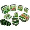 Lunchbox, dinosaurus, set van 4.