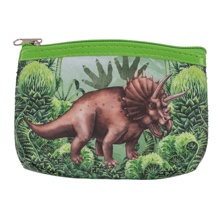 Dsp portemonnee dinosaur. 4 assortie. 24