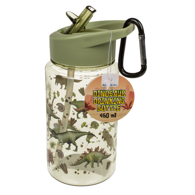 Abi drinkfles, dinosaurus met rietje. 450 ml