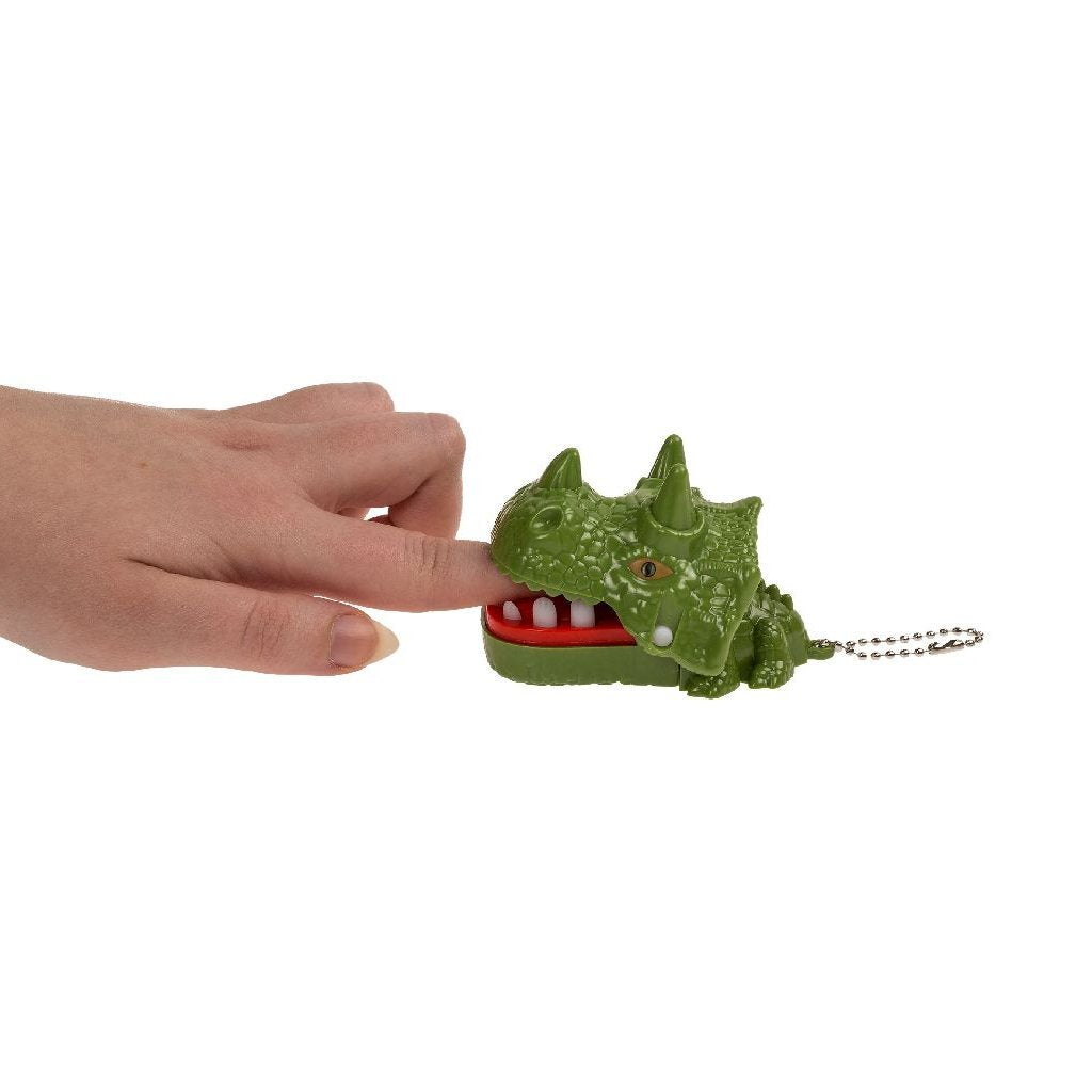 Overige merken sleutelhanger dino met kiespijn assorti