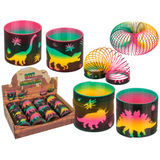 Dsp traploper dinosaurus. 7,5x6,5 cm. 3+ | 12 stuks - afbeelding 1