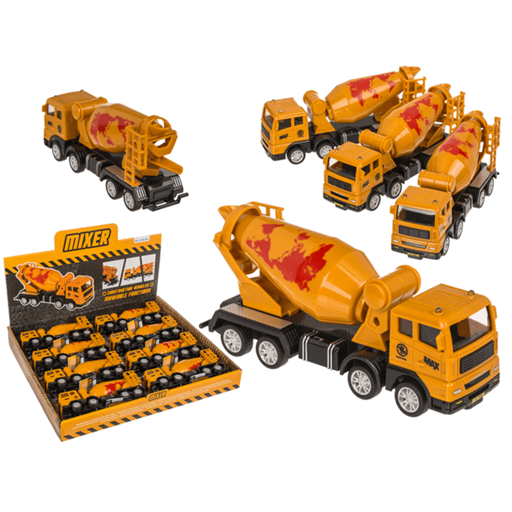 Dsp betonwagen met wrijvingsmotor en b