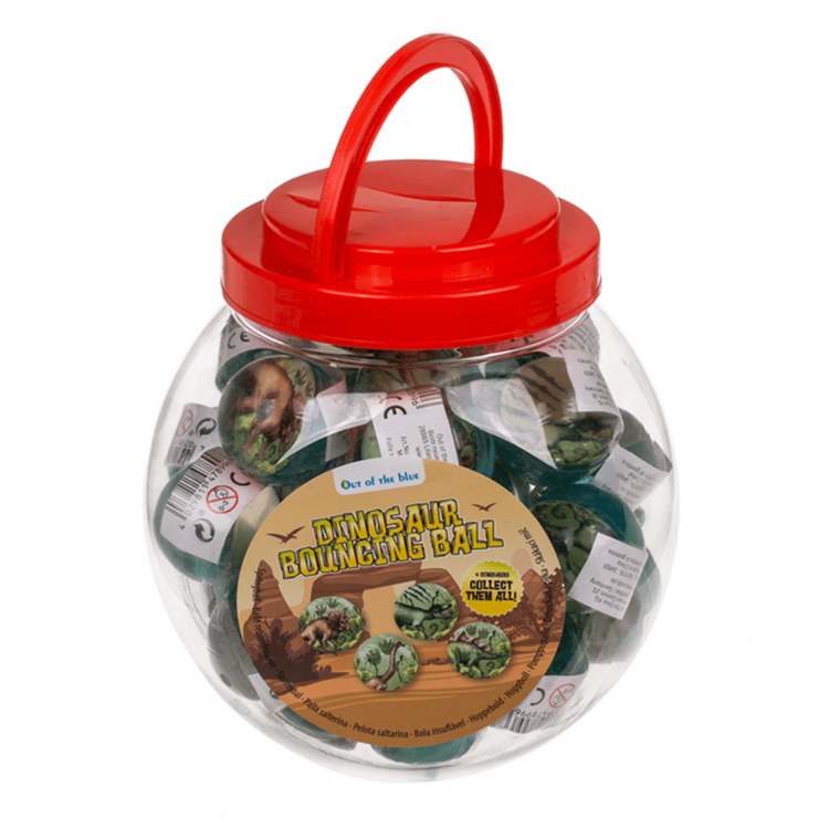 Dsp stuiterballen dinosaurus. 36 stuks