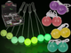Dsp. klick-klack bal. glow in the dark.