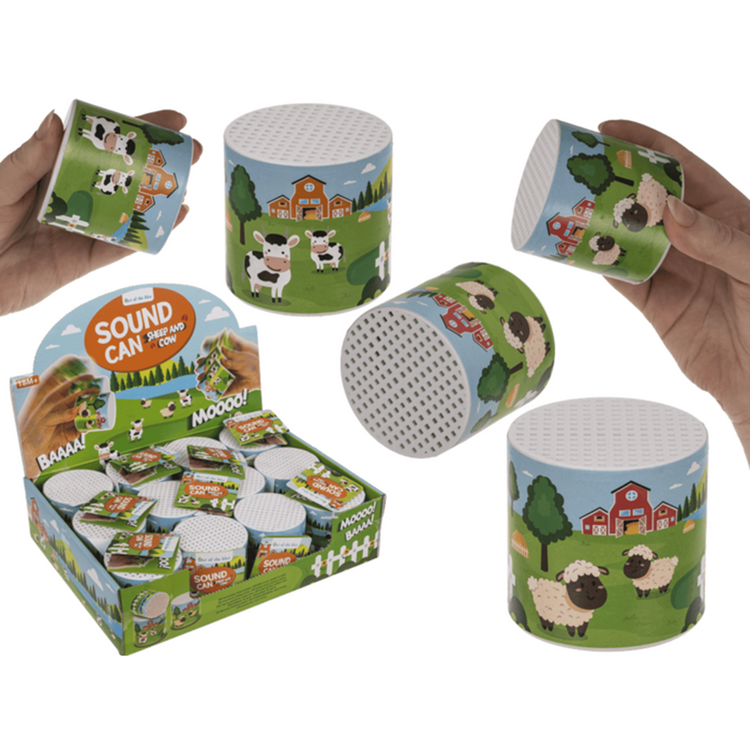 Dsp geluidbox schaap en koe. 12 stuks in