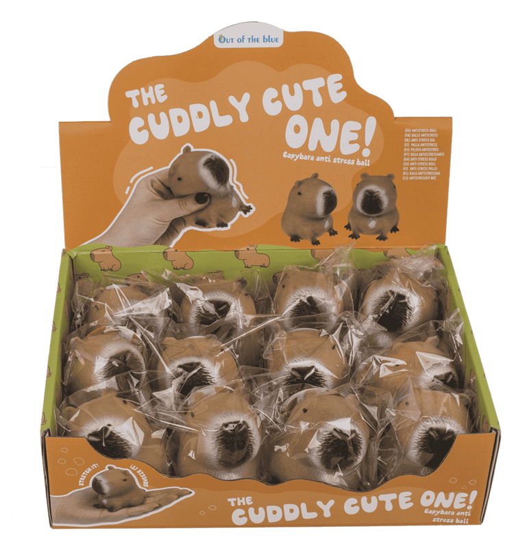 Dsp squeezie capybara. 12 stuks in dsp.