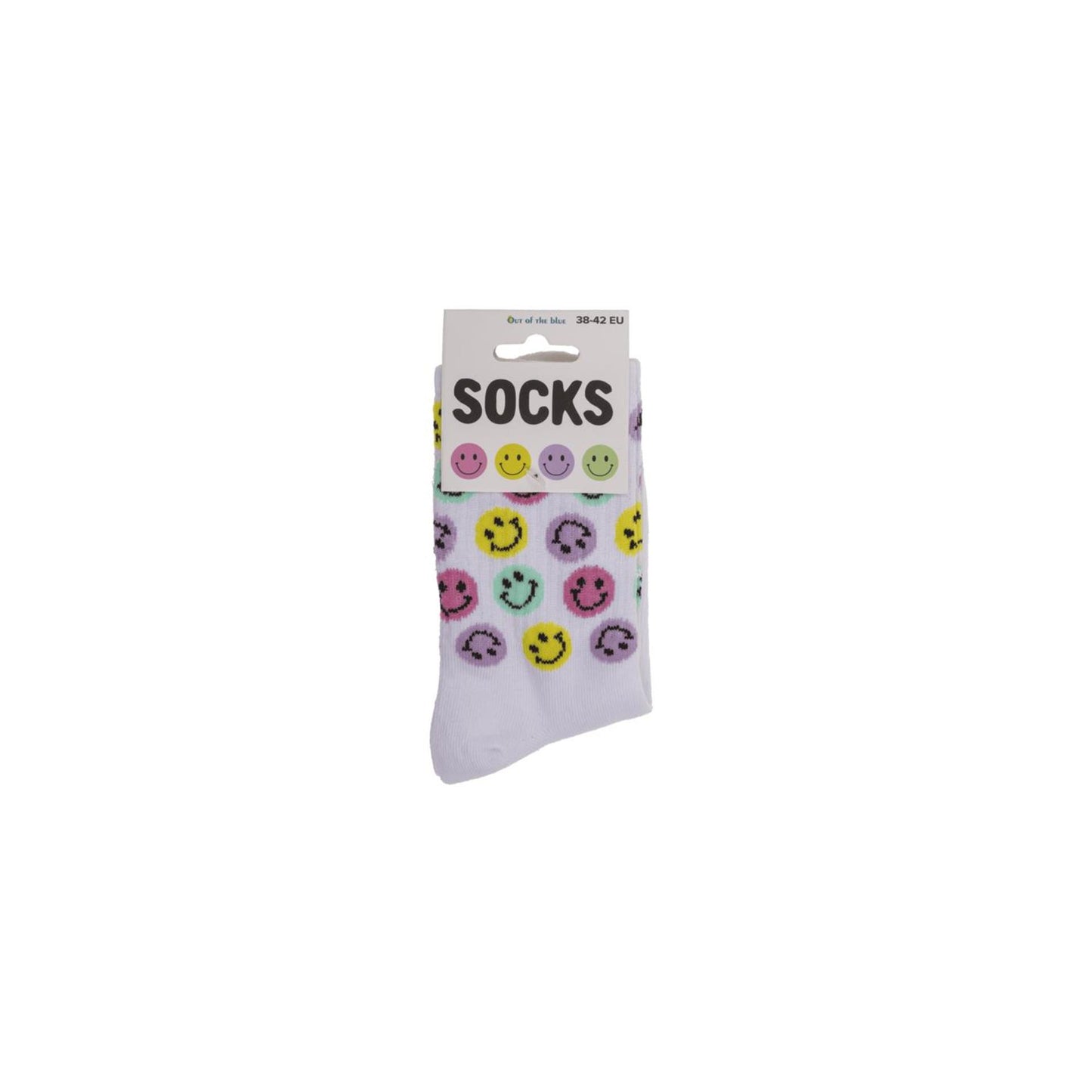 Ootb sportsokken be happy maat 38-42 70% katoen, 25% polyamide, 5% elasthan