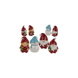 Ootb kerst gnoom 4x3x6cm 4 assorti - afbeelding 1