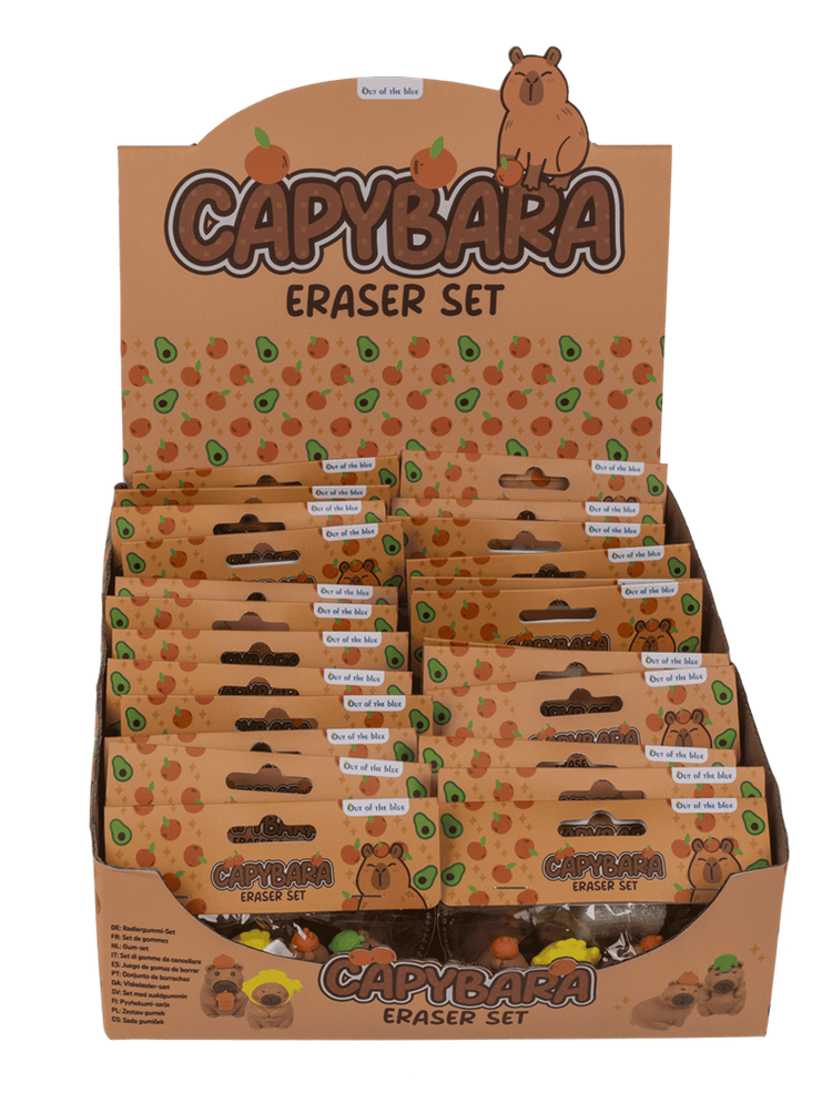 Dsp gummen capybara. 4 ass. 24 stuks in