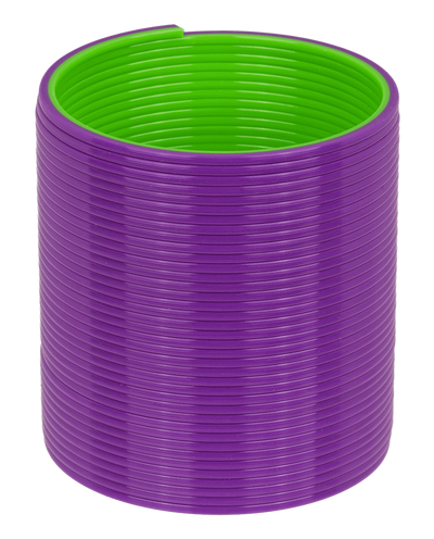 Dsp traploper, tweekleurig. 9 cm. plasti