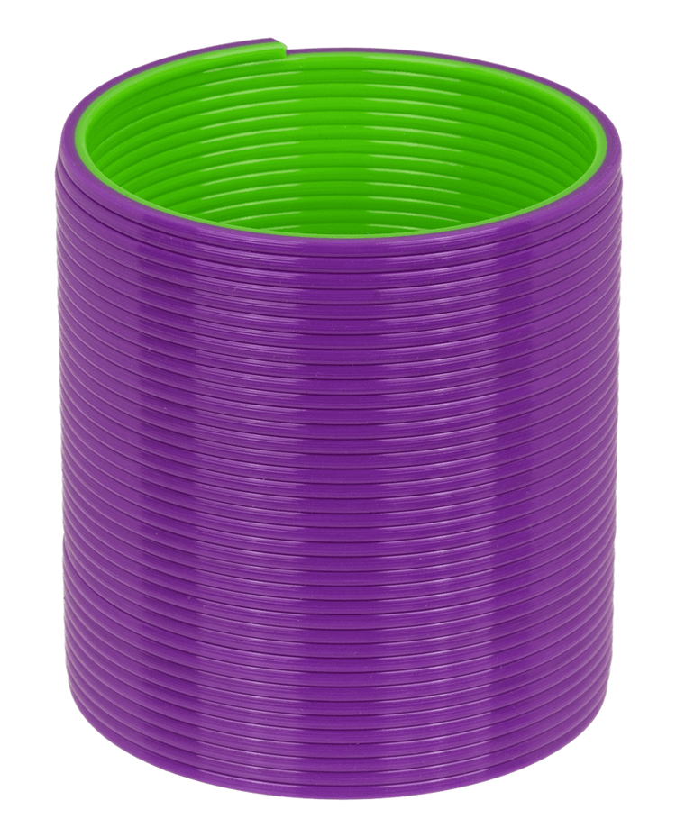 Dsp traploper, tweekleurig. 9 cm. plasti