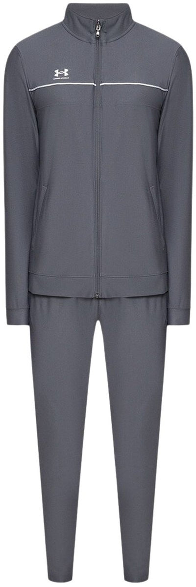 Under armour ua m challenger tracksuit-gry heren trainingspak - castlerock - wit