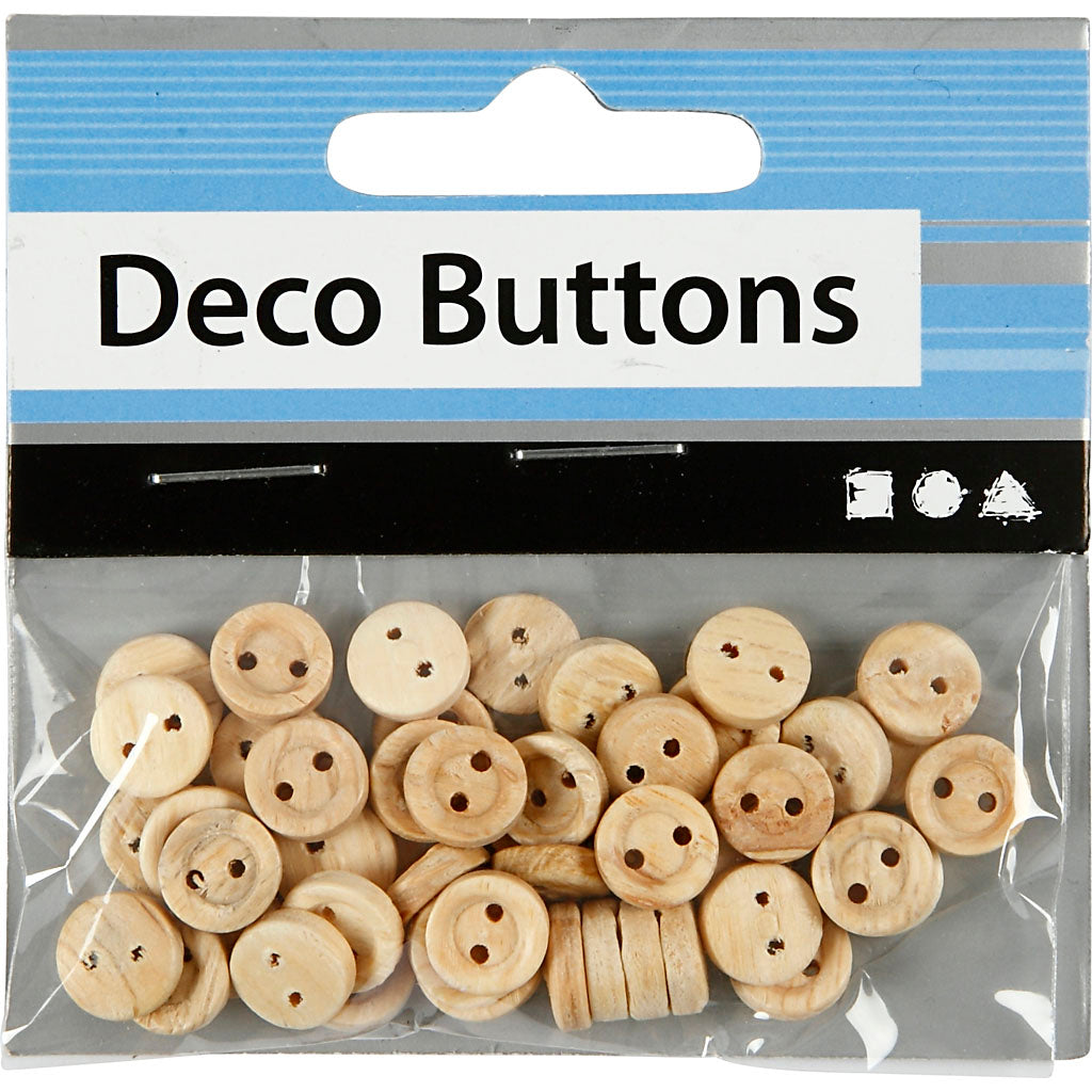 Creativ company https: www.cchobby.nl houten-knopen-d-8-mm-2-gaten-50-stuk-1-doos