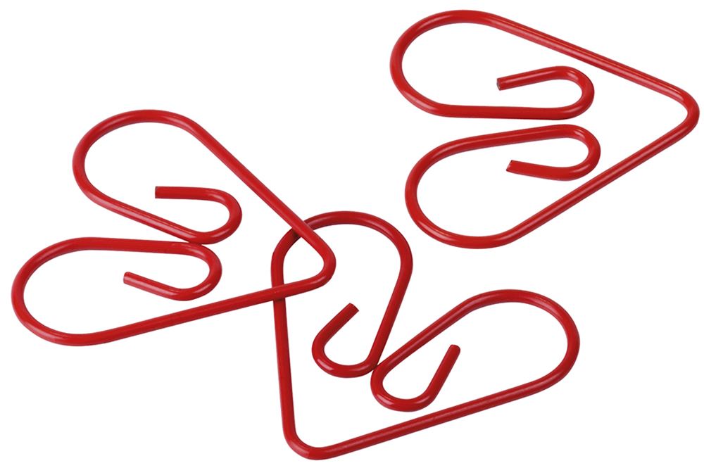 Home office: paperclip hartvormig 30 st