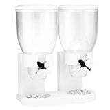 Hi ontbijtgranen dispenser 2 x 3,5 l wit - afbeelding 1