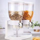 Hi ontbijtgranen dispenser 2 x 3,5 l wit - afbeelding 2
