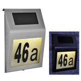 HI HI Huisnummerlamp solar LED - afbeelding 1