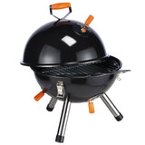 HI HI Houtskoolkogelbarbecue mini zwart - afbeelding 1